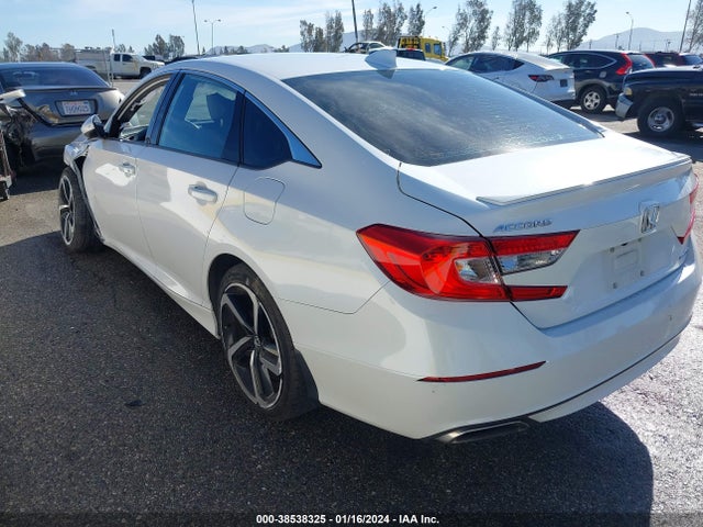2019 HONDA ACCORD SPORT VIN: 1HGCV1F38KA169445