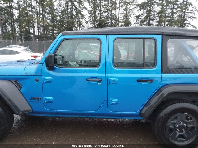 2023 JEEP WRANGLER 4-DOOR SPORT 4X4 VIN: 1C4HJXDGXPW588366