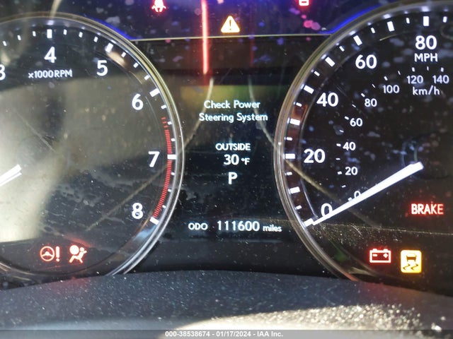 2013 LEXUS GS 350 VIN: JTHCE1BL9D5015180
