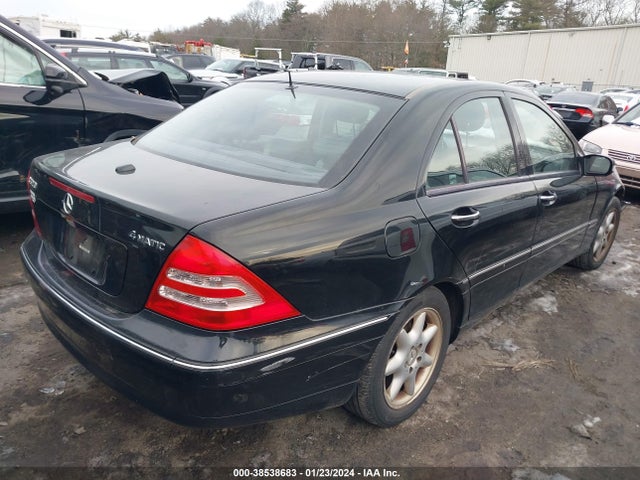 2004 MERCEDES-BENZ C 320 4MATIC VIN: WDBRF84J64F504755