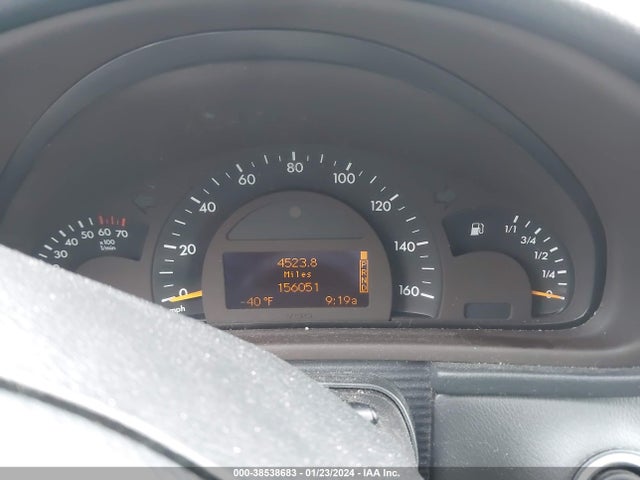 2004 MERCEDES-BENZ C 320 4MATIC VIN: WDBRF84J64F504755