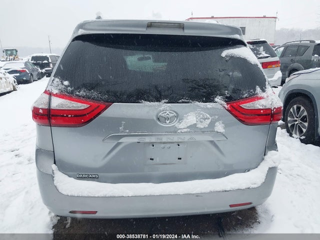 2016 TOYOTA SIENNA LE 8 PASSENGER VIN: 5TDKK3DCXGS741191