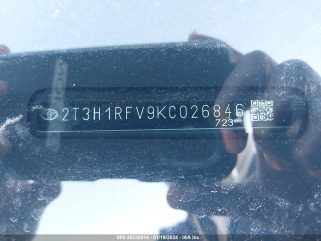 Toyota RAV4 LE 2019 2T3H1RFV9KC026846 Image 9