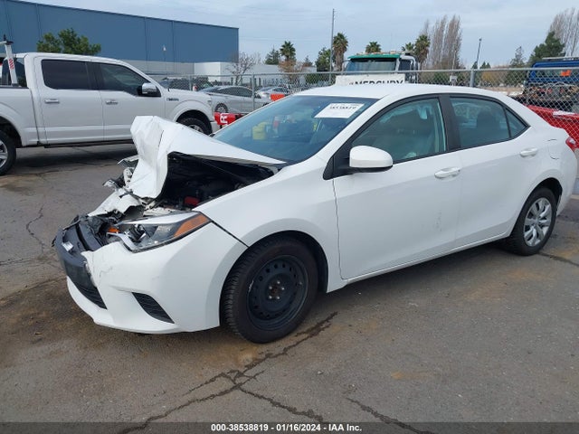 2014 TOYOTA COROLLA LE VIN: 2T1BURHE9EC199080