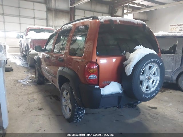 2002 JEEP LIBERTY SPORT VIN: 1J4GL48K72W209765