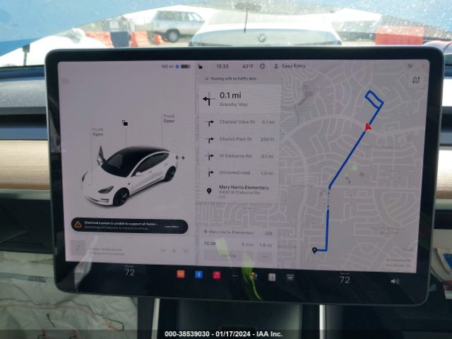 5YJ3E1EB2KF433340 Tesla Model 3 Long Range/performance