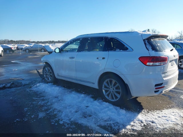 2017 KIA SORENTO 3.3L SXL VIN: 5XYPKDA51HG323442