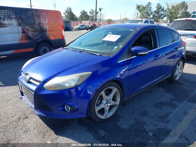 2013 FORD FOCUS TITANIUM VIN: 1FADP3N28DL255367
