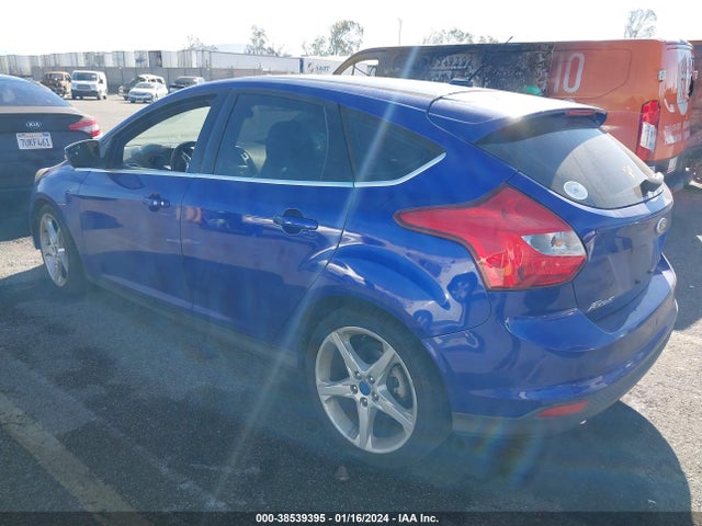 2013 FORD FOCUS TITANIUM VIN: 1FADP3N28DL255367