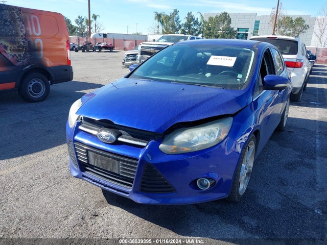 2013 FORD FOCUS TITANIUM VIN: 1FADP3N28DL255367