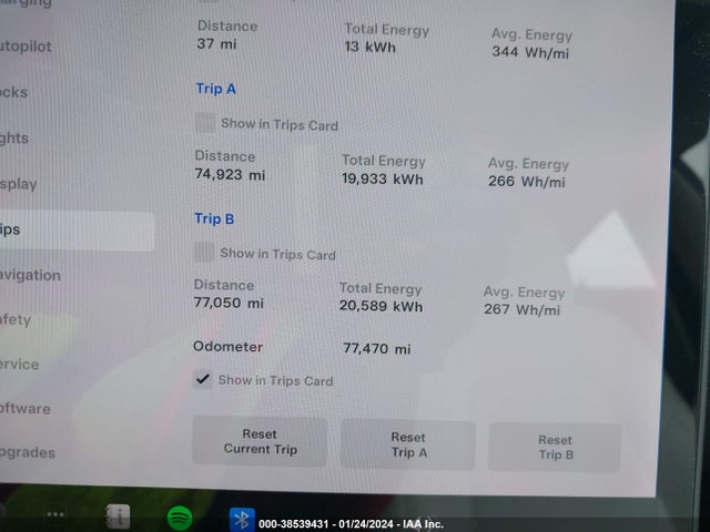 2020 TESLA MODEL 3 LONG RANGE DUAL MOTOR ALL-WHEEL DRIVE VIN: 5YJ3E1EB3LF622094