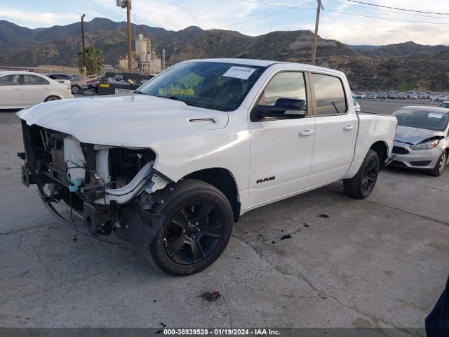 2021 RAM 1500 BIG HORN 4X2 5'7 BOX VIN: 1C6RREFT3MN743862