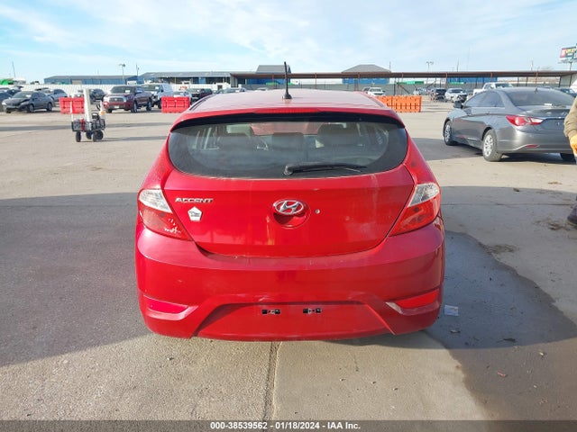 2013 HYUNDAI ACCENT SE VIN: KMHCU5AEXDU118995