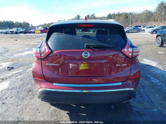 5N1AZ2MH0HN112040 Nissan MURANO SL