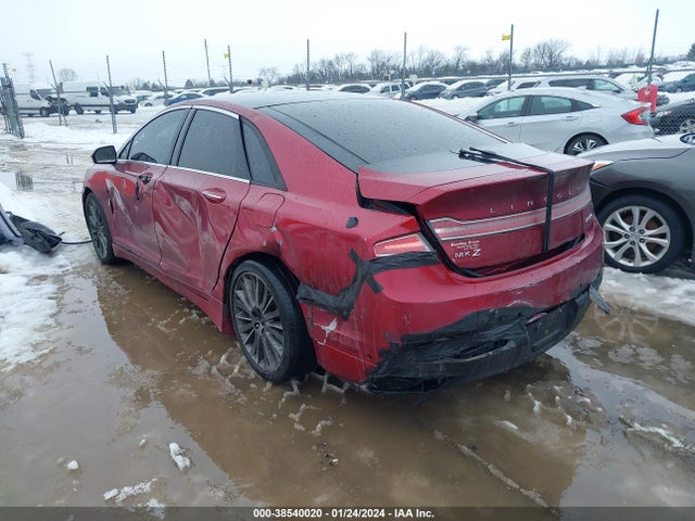 2013 LINCOLN MKZ VIN: 3LN6L2J95DR810283