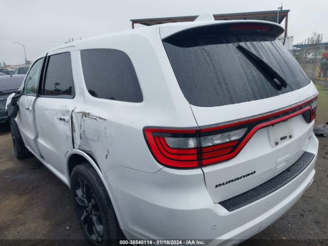 1C4RDHDG5MC749981 Dodge Durango Gt Rwd