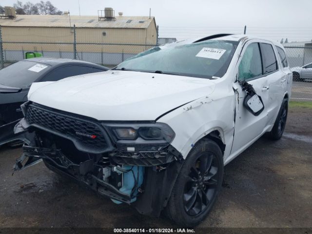 1C4RDHDG5MC749981 Dodge Durango Gt Rwd