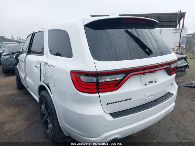 1C4RDHDG5MC749981 Dodge Durango Gt Rwd
