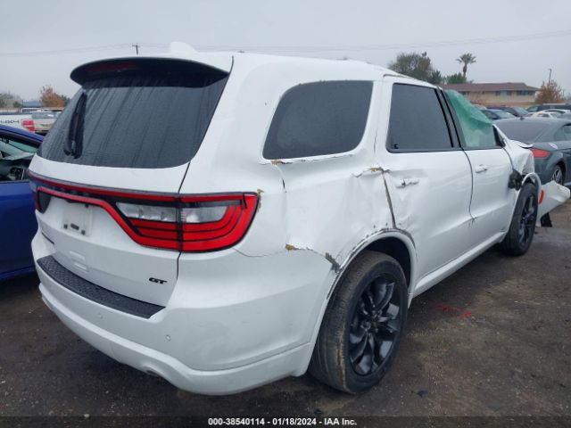 1C4RDHDG5MC749981 Dodge Durango Gt Rwd