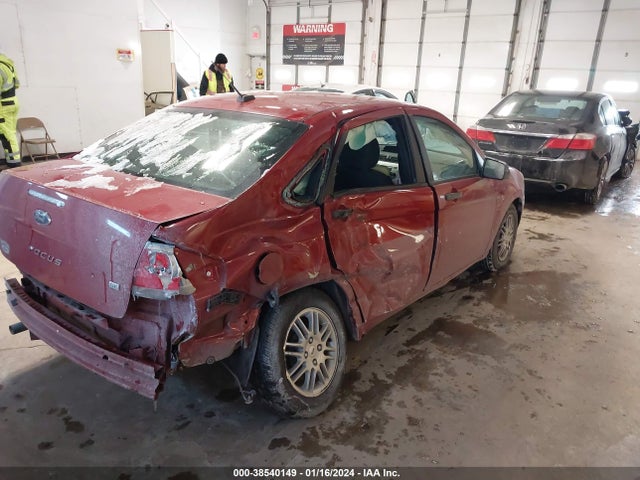 2010 FORD FOCUS SE VIN: 1FAHP3FN0AW218933