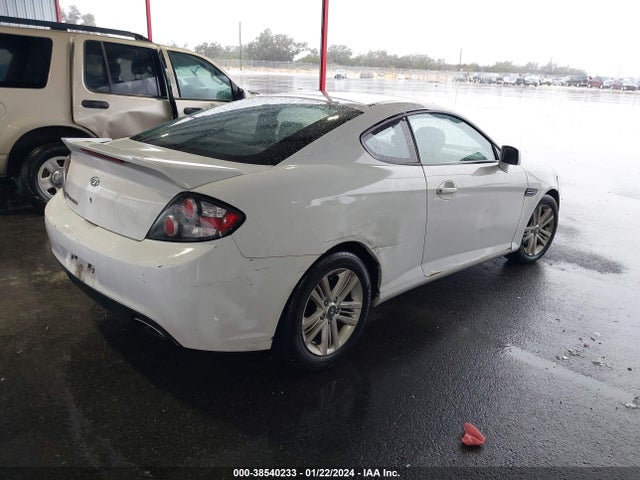 2008 HYUNDAI TIBURON GS VIN: KMHHM66D18U287997