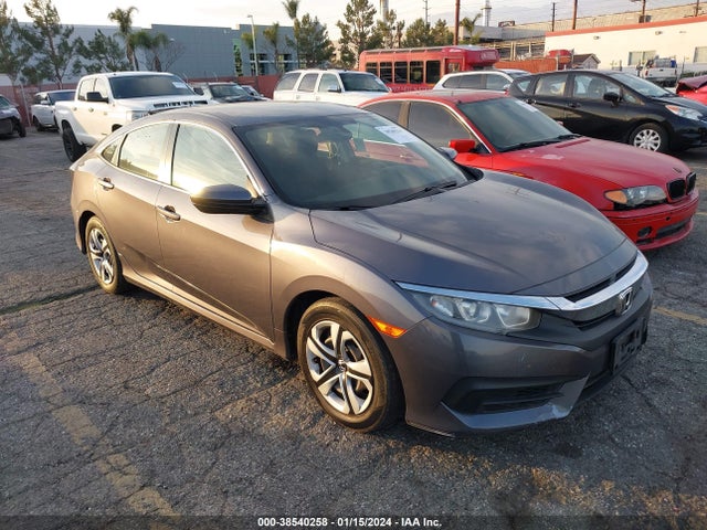 Honda Civic Lx 2018 2HGFC2F59JH501810 Image 1