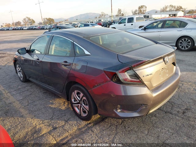 Honda Civic Lx 2018 2HGFC2F59JH501810 Image 3