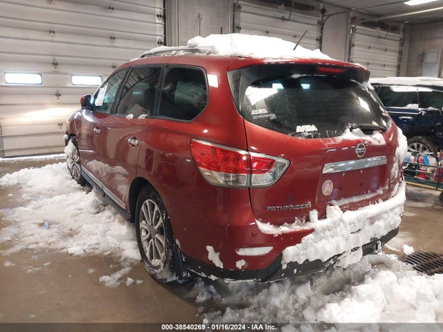 2013 NISSAN PATHFINDER SL VIN: 5N1AR2MM6DC679775