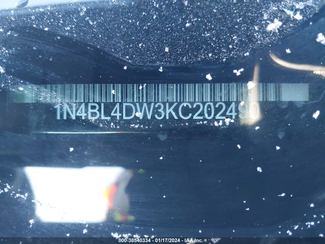 Nissan Altima 2.5 Sv 2019 1N4BL4DW3KC202490 Image 9