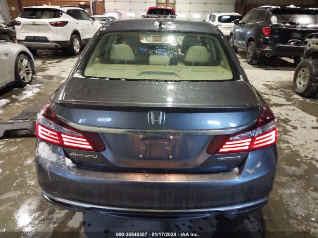 JHMCR6F59HC016618 Honda Accord Hybrid Ex-l