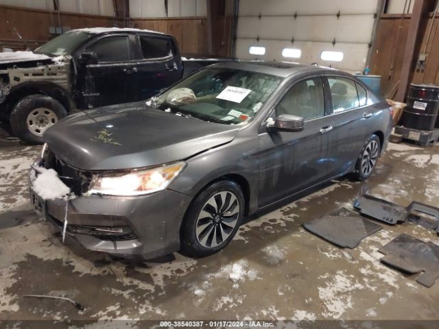 JHMCR6F59HC016618 Honda Accord Hybrid Ex-l
