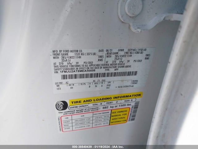 Ford Expedition Limited 2021 1FMJU2AT8MEA56608 Image 9