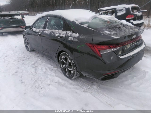 2022 HYUNDAI ELANTRA LIMITED VIN: 5NPLP4AG8NH077754