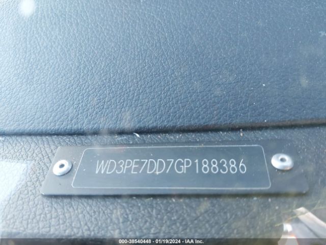 WD3PE7DD7GP188386 Mercedes-Benz Sprinter 2500 Normal Roof