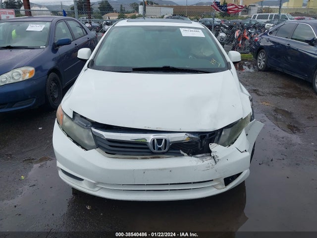 2012 HONDA CIVIC EX VIN: 2HGFB2F82CH312366