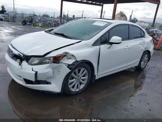 2012 HONDA CIVIC EX VIN: 2HGFB2F82CH312366