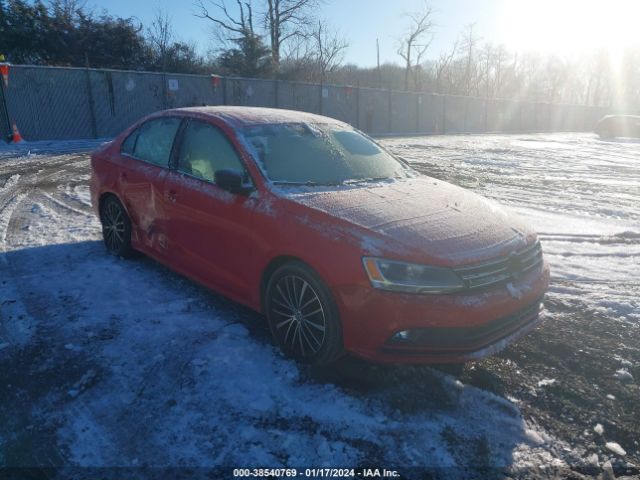 2015 Volkswagen Jetta 1.8t Sport მანქანა იყიდება აუქციონზე, vin: 3VWD17AJXFM416140, აუქციონის ნომერი: 38540769