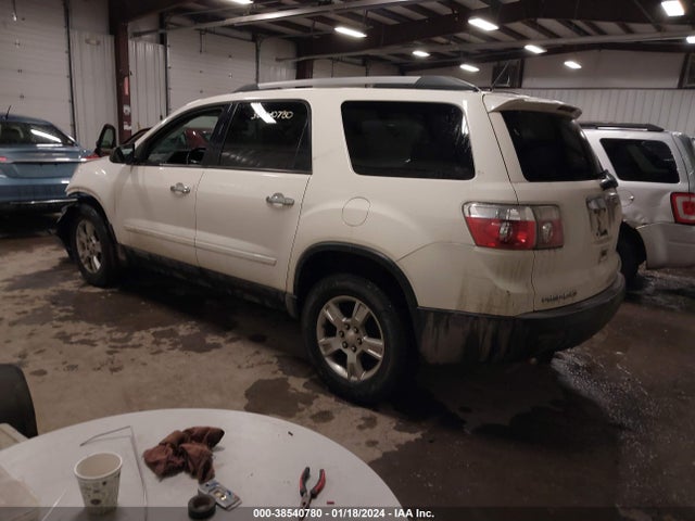 2010 GMC ACADIA SLE VIN: 1GKLVLED2AJ252733