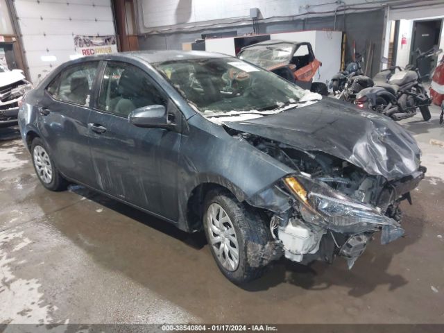 2T1BURHE2KC189194 Toyota COROLLA LE