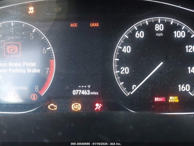 Honda ACCORD LX 2019 1HGCV1F12KA132437 Image 16