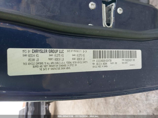 Dodge Charger Se 2014 2C3CDXBG0EH324738 Image 9