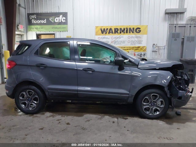 2019 FORD ECOSPORT S VIN: MAJ3S2FE4KC279143