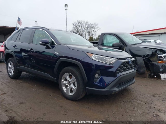2021 TOYOTA RAV4 XLE HYBRID VIN: 4T3RWRFV3MU025408