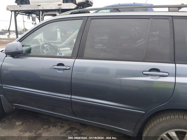2006 TOYOTA HIGHLANDER HYBRID V6 VIN: JTEEW21AX60018422