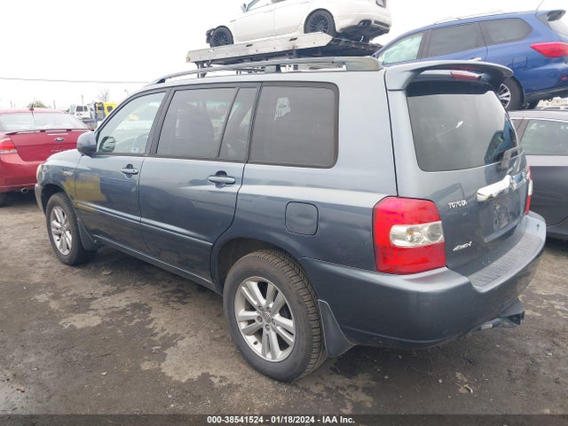 2006 TOYOTA HIGHLANDER HYBRID V6 VIN: JTEEW21AX60018422