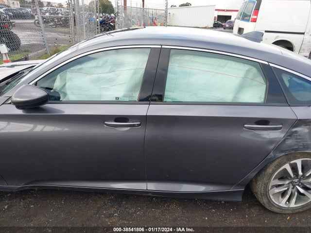 2021 HONDA ACCORD HYBRID VIN: 1HGCV3F19MA018255