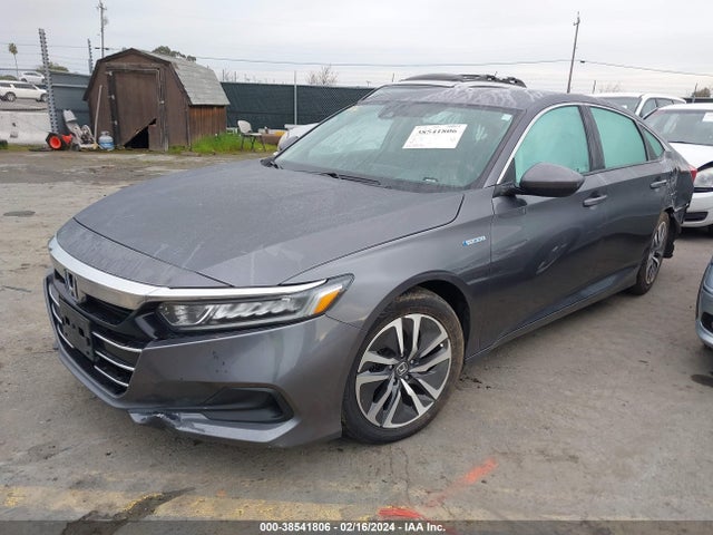 2021 HONDA ACCORD HYBRID VIN: 1HGCV3F19MA018255