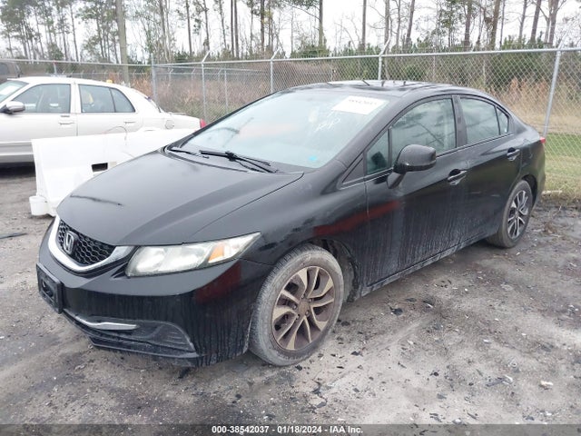 2013 HONDA CIVIC EX VIN: 19XFB2F8XDE029919