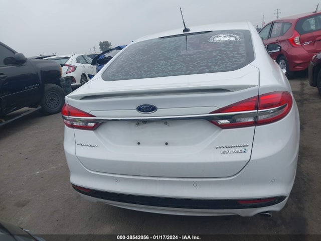 Ford Fusion Hybrid Titanium 2018 3FA6P0RU2JR181654 Image 17