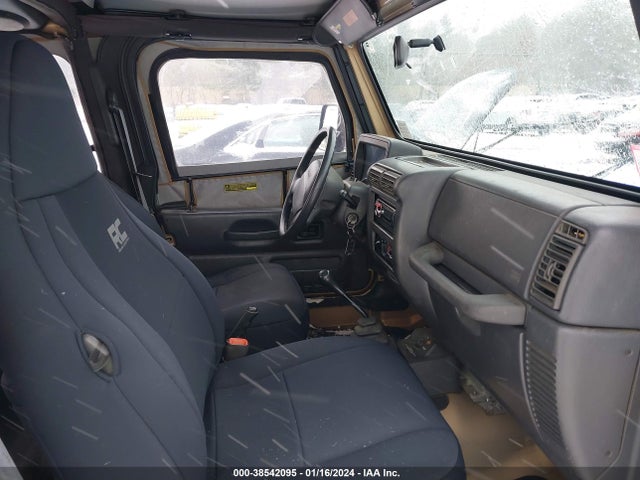 1999 JEEP WRANGLER SE VIN: 1J4FY29P8XP413603